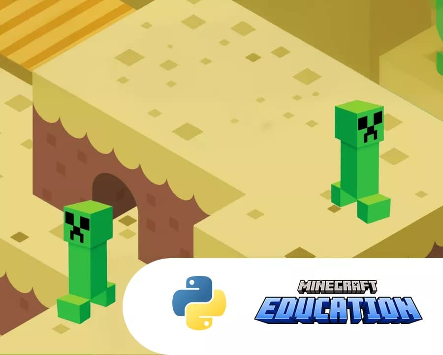 Python z AI w Minecraft i Roblox